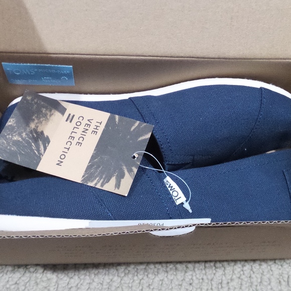 Womens Toms Classic Slip On Flats Canvas - Picture 4 of 7